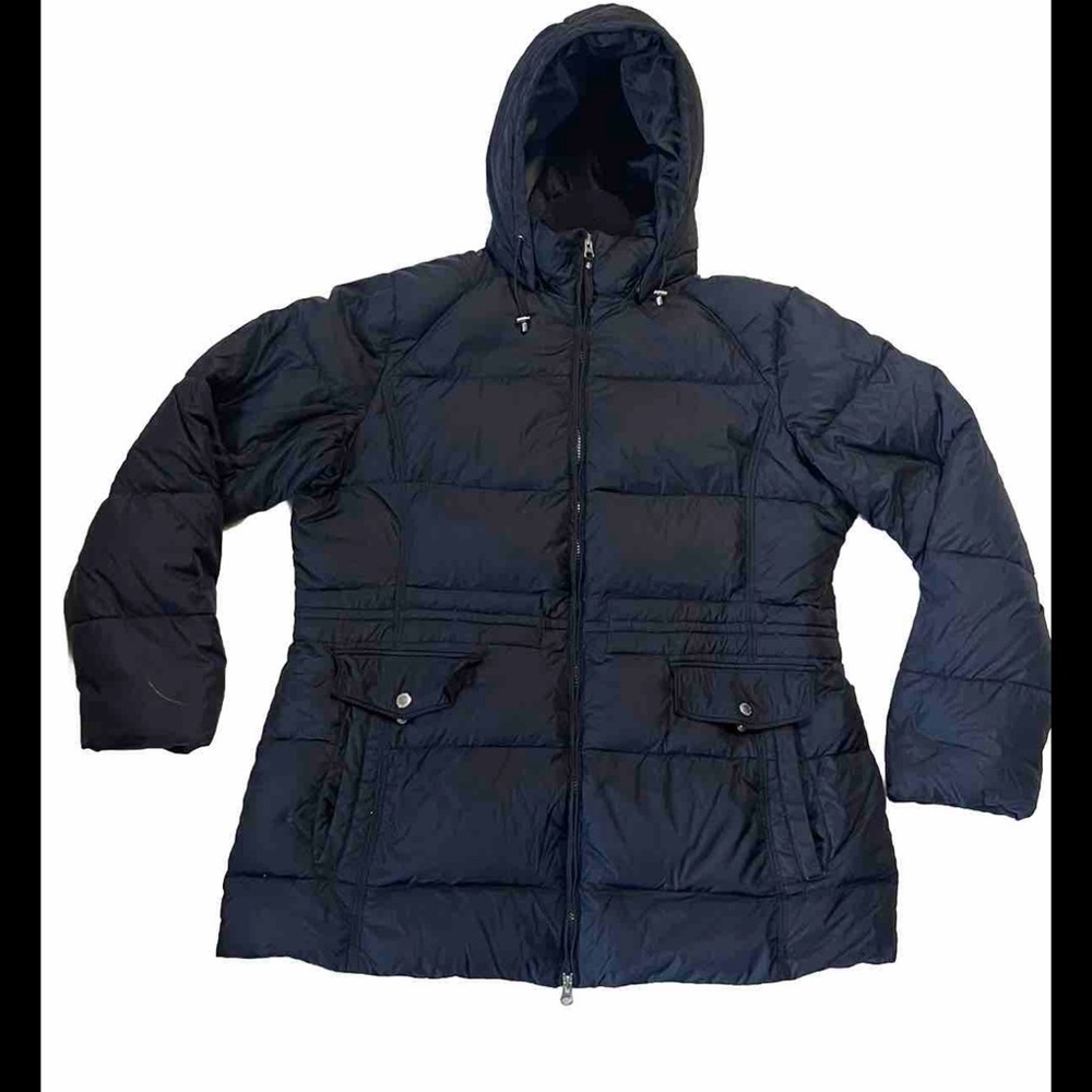 lands end puffer jacket size XL